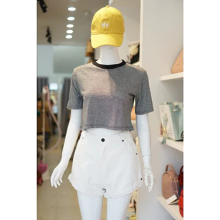 Áo Thun Croptop 050 sọc đen