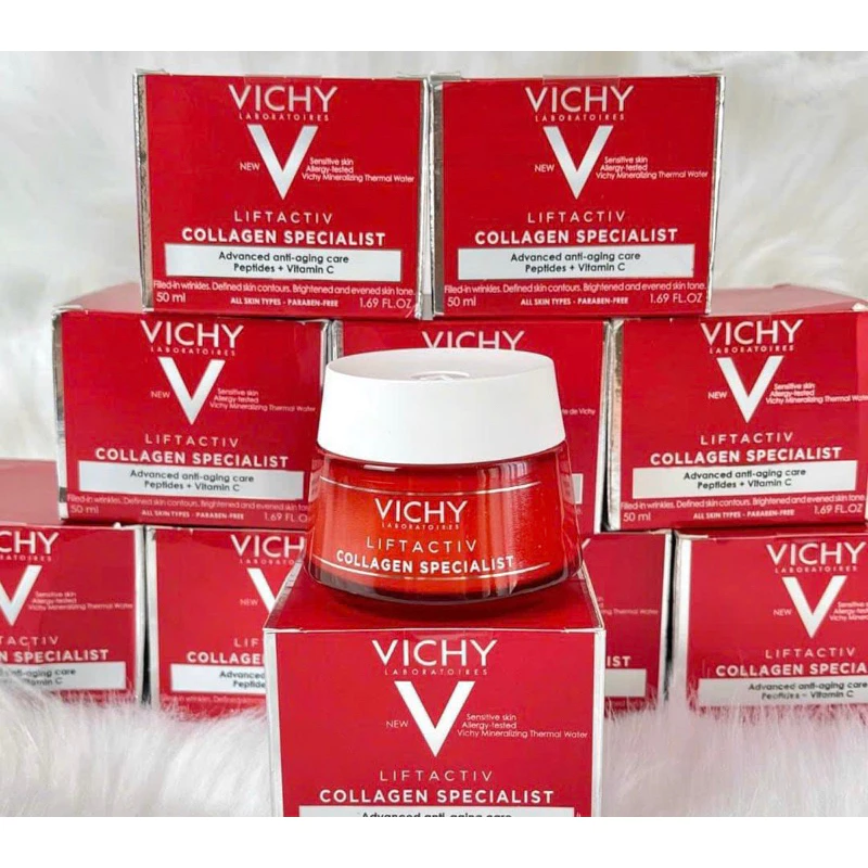 Kem dưỡng Vichy sáng da, mờ thâm nám Liftactiv Collagen Specialist  50ml