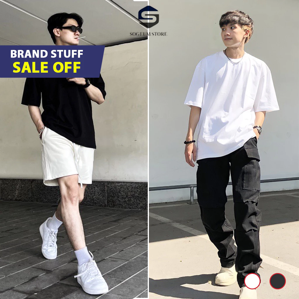 Áo Phông áoThun Nam Nữ Unisex basic Cực Chất Vải Cotton Mát Sogeum Store