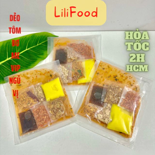 Bánh Dẻo Tôm Bơ Me Khô Gà VIP- Dẻo Tôm Bơ Lục Vị Siêu Ngon-Lilifood