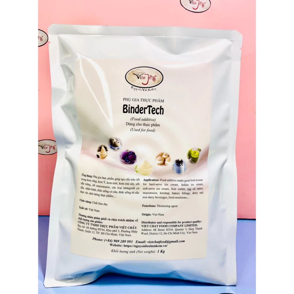 BINDERTECH phụ gia thực phẩm 1Kg