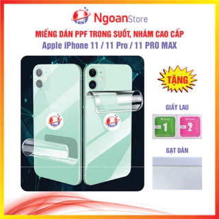 Miếng dán PPF cho điện thoại Apple iPhone 11 / 11 Pro / 11 Pro Max - Ngoan Store