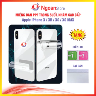 Miếng dán PPF cho điện thoại Apple iPhone X / XR / XS / XS Max - Ngoan Store