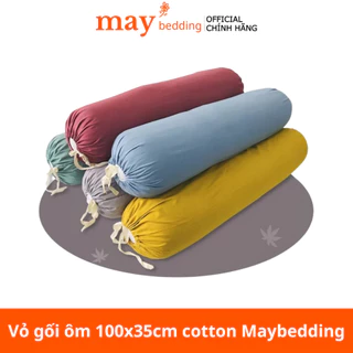 Vỏ gối ôm người lớn kích thước 1m x 35cm cotton TC