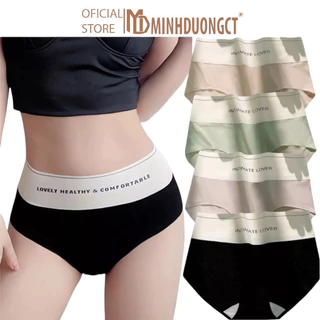 Quần lót nữ chất liệu su cao cấp lưng cao ôm gọn bụng nhẹ LOVER, có lớp đáy cotton kháng khuẩn không đường may lộ viền