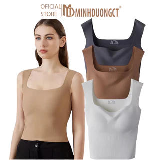 Áo crop - áo bra Su có 2 dây bản to, thiết kế theo phong cách năng động trẻ trung đi dạo phố đi chơi [Minhduongct]