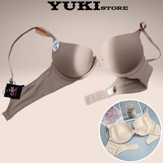 Áo Lót Nữ Siêu Nâng Ngực Có Gọng Cài Sau Mút Ngực Kép Dày 3 Cm YUKI STORE 459