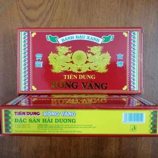 COMBO 3 HỘP BÁNH ĐẬU XANH RỒNG VÀNG HIỆU TIÊN DUNG - hộp gồm 10 cái nhỏ