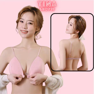 Áo Bra Mút Mỏng Quyến Rũ, Bra Cotton Cài Trước Lưng Thun Mút Mỏng 836