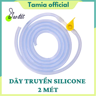 Dây truyền silicone thải độc đại tràng enema 2m thụt tháo đại tràng SAO ĐẤT