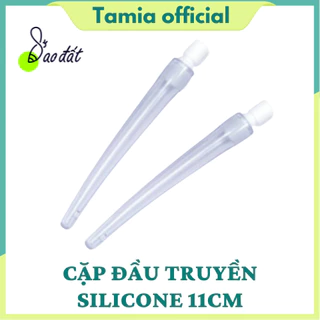 Cặp 2 Đầu Truyền Mềm Enema Silicone Sao Đất