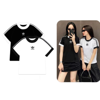 Áo Thun Baby Tee ADIDAS Cotton 100% Unisex 4 chiều cổ tròn tay ngắn Bico Studio