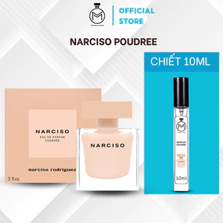 nước hoa nữ Narciso Poudree chiết 10ml tinh dầu nước hoa nữ hương phấn đầy mê hoặc