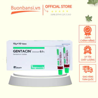 Gel giảm Sẹo Gentacin Ointment 0.1% 10gr Nhật Bản