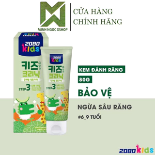 Kem đánh răng ngừa sâu răng cho bé 6-9 tuổi 2080 Kids Clinic 80G