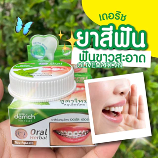 Kem đánh răng cho răng niềng Oral Herbal Thái Lan, giúp trắng sáng thơm tho