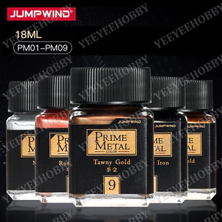 SƠN MÔ HÌNH JUMPWIND - MÀU KIM LOẠI CAO CẤP PRIME METAL COLOR PM01~PM09