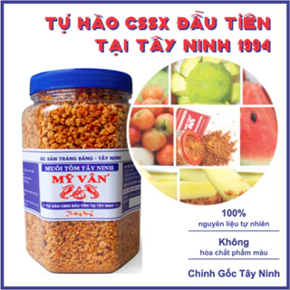 MUỐI TÔM TÂY NINH MỸ VÂN 220g - TỰ HÀO CSSX ĐẦU TIÊN TẠI TÂY NINH