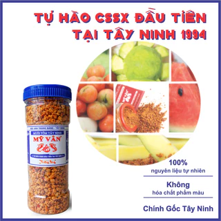 MUỐI TÔM TÂY NINH MỸ VÂN 90g - TỰ HÀO CSSX ĐẦU TIÊN TẠI TÂY NINH