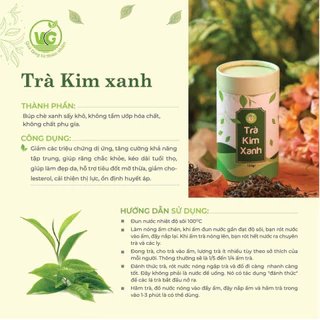 Trà Kim Xanh 200gr Tăng cưởng khả năng tập trung, cải thiện thị lực