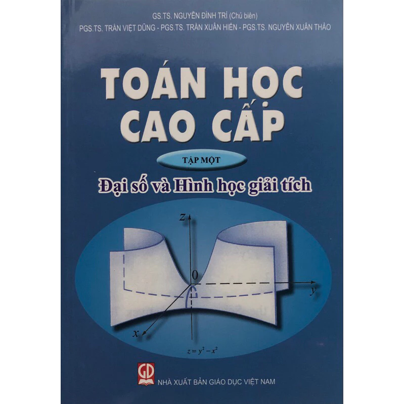 Sách - Toán học cao cấp Tập 1: Đại số và Hình học giải tích