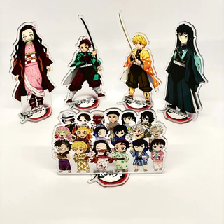 Mô hình standee mica, tranh kính acrylic trưng bày nhân vật anime Kimetsu No Yaiba sưu tầm