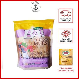 Ngũ cốc ăn sáng Bakalland Muesli trái cây dinh dưỡng 300gr - ÂU CHÂU SHOP