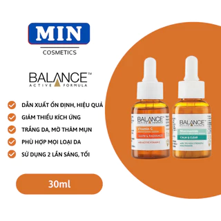 Serum trắng da mờ thâm Balance Vitamin C, Niacinamide 30ml date mới