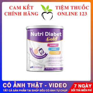 [ CHỤP THẬT CHÍNH HÃNG ] Sữa Dinh Dưỡng Nutri Diabet Gold Dành Cho Người Tiểu Đường Ổn Định Đường Huyết, Ngừa Biến Chứng