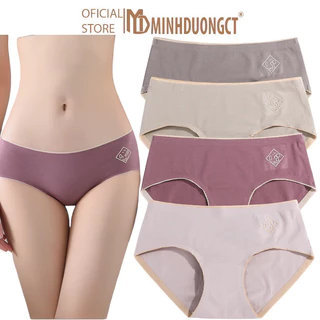 Quần Mặc Trong Váy Cotton Co Dãn Mềm Mịn - Quần Chip Nữ Kẻ Cotton Cao Cấp Hàng Xuất Q05 [Minhduongct]