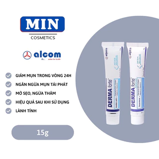 Kem giảm mụn, ngừa thâm, sáng da Derma Forte 15g