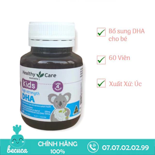 [Mẫu mới]DHA Healthy Care Viên Uống Bổ Sung DHA Cho Bé Từ 4 Tháng Tuổi - CHUẨN ÚC