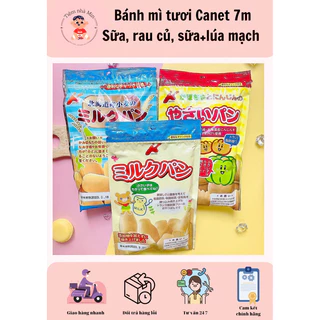 Bánh mì tươi ăn dặm Canet Nhật Bản cho bé 10m