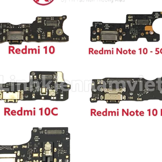 Cụm chân sạc bộ Xiaomi Redmi 10/ Redmi 10c/ Note 10-4G/ Note 10-5G/ Redmi Note 10 Pro