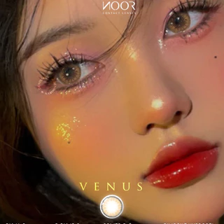 [0-8 Độ] Venus - Lens Nâu Tây Hot Douyin - Silicone Hydrogel Siêu Êm - Chính Hãng Hàn Quốc - DeNOOR