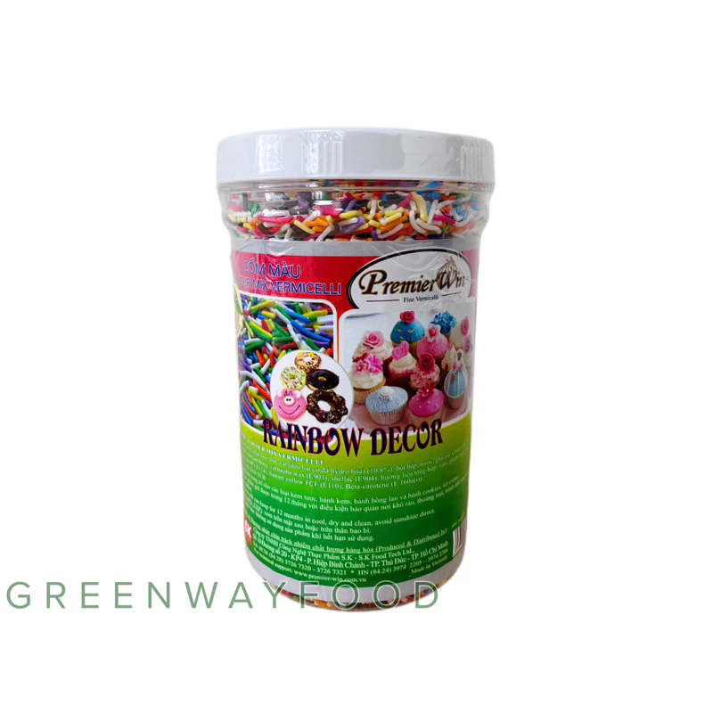 Cốm màu Premier Win hộp 500g