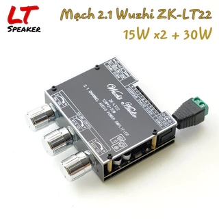 Mạch khuếch đại âm thanh ZK-LT22 2.1 15W x2+ 30W Wuzhi Bluetooth 5.0 - LT Shop