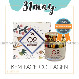 Kem Face Q2 Collagen Chính Hãng - Face VIP Vàng Dưỡng Trắng Da Mỹ Phẩm Nguyễn LIên