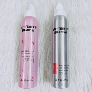 Keo bọt butterfly shadow giữ nếp tóc tạo kiểu tóc bồng bềnh tự nhiên , Mousse tạo kiểu tóc cho tóc lọn sóng