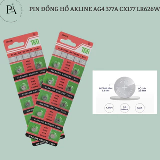 Pin đồng hồ đeo tay Alkaline Battery 1.5V loại phổ thông AG4 377A CX177 LR626W