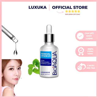 Tinh chất ngừa mụn Bioaqua Serum giảm mụn kiểm soát dầu nhờn mờ thâm da Luxuka BA21 (30g)