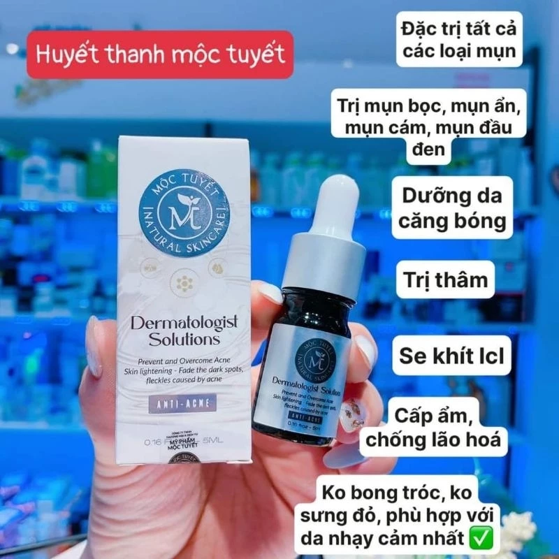 (HÀNG CHUẨN) SERUM HUYẾT THANH MỘC  TUYẾT DATE MỚI