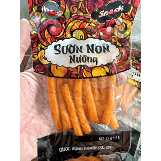 Combo 10 gói Snack Sườn Non Nướng