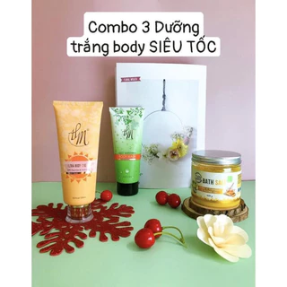 Bộ 3 siêu trắng nhà hm cosmetic