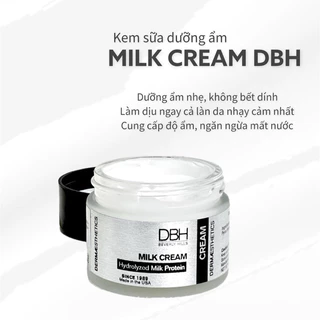 Kem dưỡng ẩm DBH Milk Cream 29ml cấp ẩm làm dịu phục hồi