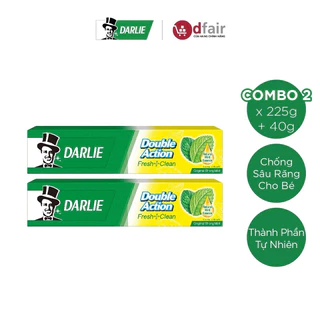 Combo 2 kem đánh răng Darlie Double Action 225g