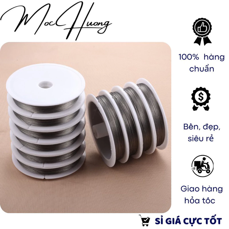 Cuộn dây kẽm xâu vòng tay - TH637 MOCHUONG JEWELRY
