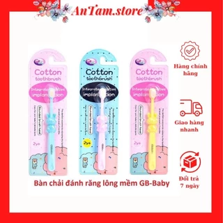 Bàn chải đánh răng cho bé lông mềm GB-Baby Chính hãng