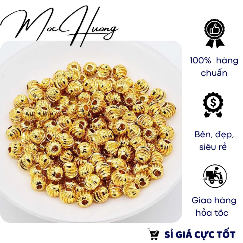 Combo 20 Bi xoắn 4-6mm - TL074 MOCHUONG JEWELRY
