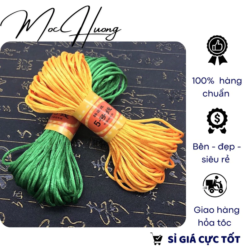 [HÀNG ĐẸP] Dây tim Đài Loan 2.5mm xịn - mịn - đẹp đủ màu - TH605 MOCHUONG JEWELRY